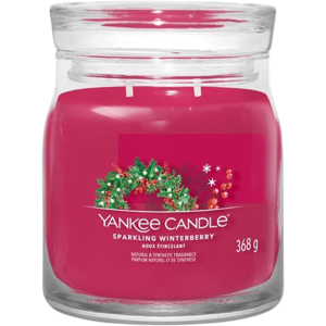 YANKEE CANDLE Signature Sparkling Winterberry Vonná sviečka 368 g YANKEE CANDLE Signature Sparkling Winterberry Vonná sviečka 368 g