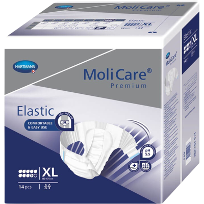 HARTMANN MoliCare Elastic XL 9 kvapiek 14 ks HARTMANN MoliCare Elastic XL 9 kvapiek 14 ks