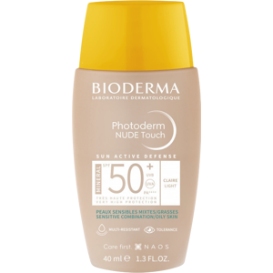 BIODERMA Photoderm NUDE Touch SPF50 + tónovací fluid svetlý 40 ml BIODERMA Photoderm NUDE Touch SPF50 + tónovací fluid svetlý 40 ml