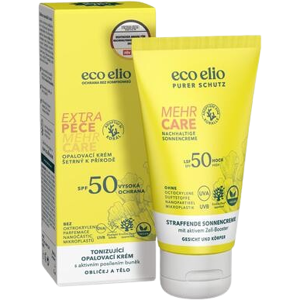 ECO ELIO Opaľovací krém Extra Starostlivosť SPF50 75 ml ECO ELIO Opaľovací krém Extra Starostlivosť SPF50 75 ml