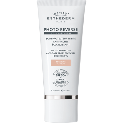 INSTITUT ESTHEDERM PHOTO REVERSE Ochranný tónovaný krém proti pigmentovým škvrnám SPF 50+ (svetlobéžová) 50 ml INSTITUT ESTHEDERM PHOTO REVERSE Ochranný tónovaný krém proti pigmentovým škvrnám SPF 50+ (svetlobéžová) 50 ml