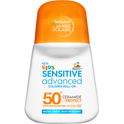 GARNIER Ambre Solaire Kids Sensitive Advanced Roll On SPF 50+, 50 ml GARNIER Ambre Solaire Kids Sensitive Advanced Roll On SPF 50+, 50 ml