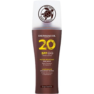 DERMACOL SUN Mlieko na opaľovanie SPF 20 rozprašovač 200 ml DERMACOL SUN Mlieko na opaľovanie SPF 20 rozprašovač 200 ml
