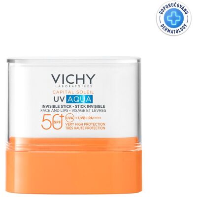 VICHY Capital soleil UV aqua tyčinka SPF50+, 9 g VICHY Capital soleil UV aqua tyčinka SPF50+, 9 g