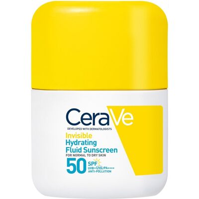 CERAVE Hydratačný opaľovací fluid SPF50, 50 ml CERAVE Hydratačný opaľovací fluid SPF50, 50 ml