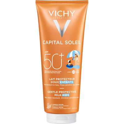 VICHY Capital Soleil ochranné mlieko pre deti SPF 50 na tvár a telo 300 ml VICHY Capital Soleil ochranné mlieko pre deti SPF 50 na tvár a telo 300 ml