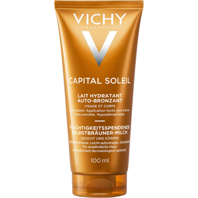 VICHY Capital Soleil Autobronzant samoopaľovacie mlieko 100 ml VICHY Capital Soleil Autobronzant samoopaľovacie mlieko 100 ml