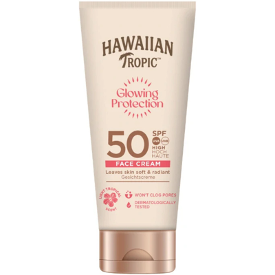 HAWAIIAN TROPIC Žiarivý ochranný krém na tvár SPF50 50 ml HAWAIIAN TROPIC Žiarivý ochranný krém na tvár SPF50 50 ml