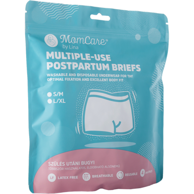 MOMCARE Popôrodné nohavičky na viacnásobné použitie veľ. L-XL 4 ks MOMCARE Popôrodné nohavičky na viacnásobné použitie veľ. L-XL 4 ks