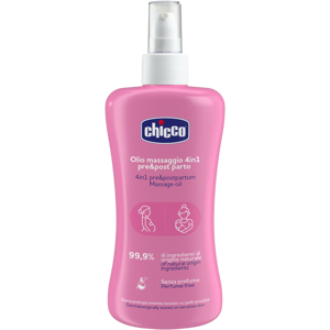 CHICCO Masážny olej pred a po pôrode 4v1, 200 ml CHICCO Masážny olej pred a po pôrode 4v1, 200 ml