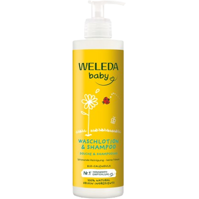 WELEDA Nechtíkový umývací krém a šampón 400 ml WELEDA Nechtíkový umývací krém a šampón 400 ml