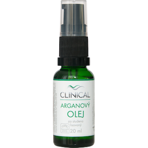 CLINICAL Argánový olej lisovaný za studena 20 ml CLINICAL Argánový olej lisovaný za studena 20 ml