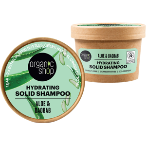 ORGANIC SHOP Hydratačný tuhý šampón Aloe a baobab 60 g ORGANIC SHOP Hydratačný tuhý šampón Aloe a baobab 60 g