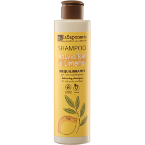 LASAPONARIA Šampón so šalviou a citrónom 200 ml LASAPONARIA Šampón so šalviou a citrónom 200 ml