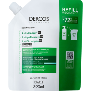 VICHY DERCOS Šampón proti lupinám - náhradná náplň 390 ml VICHY DERCOS Šampón proti lupinám - náhradná náplň 390 ml