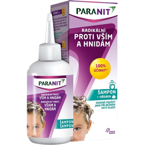 PARANIT Radikálny proti všiam a hnidám šampón 100 ml + hrebeň 2 ks PARANIT Radikálny proti všiam a hnidám šampón 100 ml + hrebeň 2 ks
