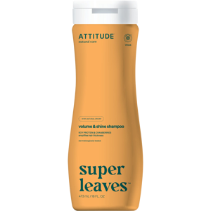 ATTITUDE Prírodný šampón Super leaves lesk a objem - sójový proteín a brusnice 473 ml ATTITUDE Prírodný šampón Super leaves lesk a objem - sójový proteín a brusnice 473 ml