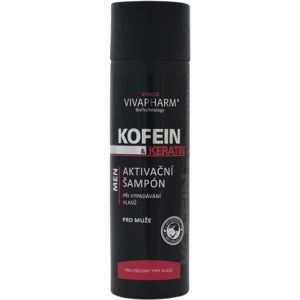 VIVAPHARM Kofeínový šampón pre mužov s keratínom 200 ml VIVAPHARM Kofeínový šampón pre mužov s keratínom 200 ml