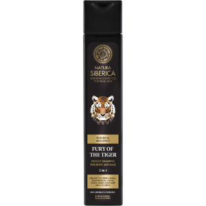 NATURA SIBERICA Energizujúci šampón pre telo aj vlasy 2v1 Zúrivosť tigra 250 ml NATURA SIBERICA Energizujúci šampón pre telo aj vlasy 2v1 Zúrivosť tigra 250 ml