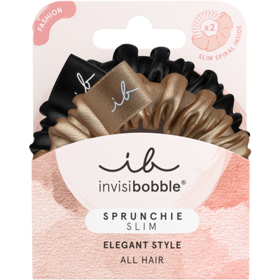INVISIBOBBLE Sprunchie Slim True Golden látkové gumičky 2 ks INVISIBOBBLE Sprunchie Slim True Golden látkové gumičky 2 ks
