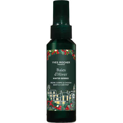 YVES ROCHER Parfumovaný sprej na telo a vlasy Zimné plody 100 ml YVES ROCHER Parfumovaný sprej na telo a vlasy Zimné plody 100 ml