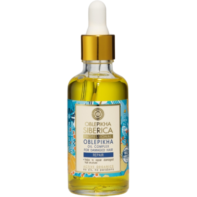 NATURA SIBERICA Rakytníkový olejový komplex pre poškodené vlasy 50 ml NATURA SIBERICA Rakytníkový olejový komplex pre poškodené vlasy 50 ml