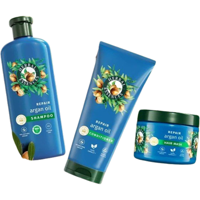 HERBAL ESSENCES Sada produktov Herbal Essences Rose: šampón + kondicionér + maska HERBAL ESSENCES Sada produktov Herbal Essences Rose: šampón + kondicionér + maska