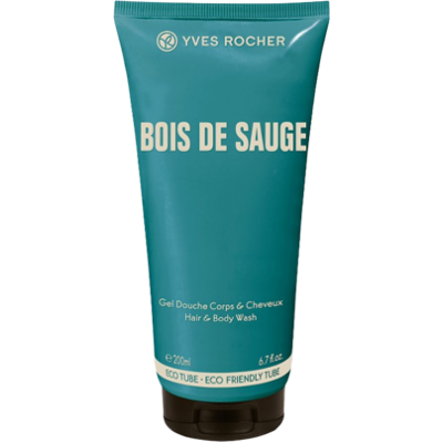 YVES ROCHER Sprchovací gél na telo a vlasy - BOIS DE SAUGE 200 ml YVES ROCHER Sprchovací gél na telo a vlasy - BOIS DE SAUGE 200 ml
