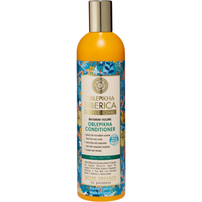 NATURA SIBERICA Rakytníkový balzam pre všetky typy vlasov maximálny objem 400 ml NATURA SIBERICA Rakytníkový balzam pre všetky typy vlasov maximálny objem 400 ml
