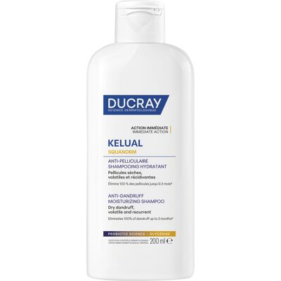 DUCRAY Kelual Squanorm šampón suché lupiny 1 x 200 ml DUCRAY Kelual Squanorm šampón suché lupiny 1 x 200 ml