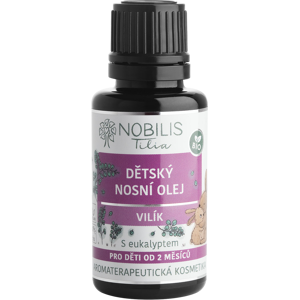 NOBILIS TILIA Detský nosný olej Vilík 20 ml NOBILIS TILIA Detský nosný olej Vilík 20 ml