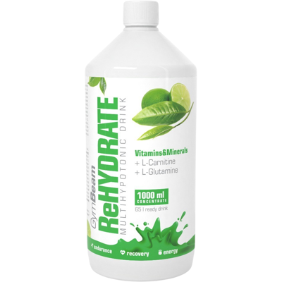 GYMBEAM ReHydrate green tea lime 1000 ml GYMBEAM ReHydrate green tea lime 1000 ml