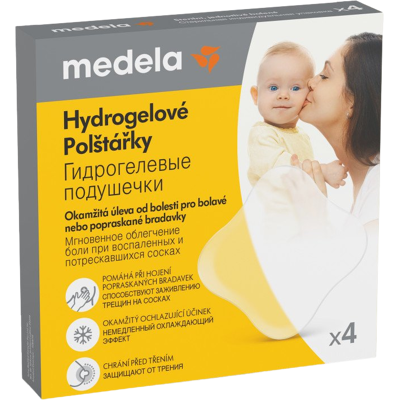 MEDELA Vankúšiky hydrogélové 4 ks MEDELA Vankúšiky hydrogélové 4 ks