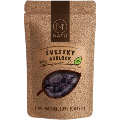 NATU Slivky Ashlock bez kôstky 500 g NATU Slivky Ashlock bez kôstky 500 g
