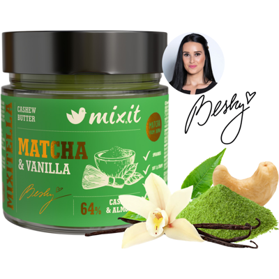 MIXIT Mixitella od Besky - Matcha s vanilkou 220 g MIXIT Mixitella od Besky - Matcha s vanilkou 220 g