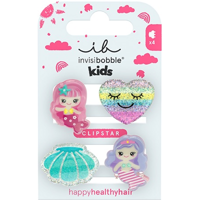 INVISIBOBBLE Clipstar kids Mermaid Dreams detské štipčeky do vlasov 4 ks INVISIBOBBLE Clipstar kids Mermaid Dreams detské štipčeky do vlasov 4 ks