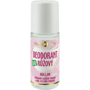 PURITY VISION BIO Ružový dezodorant roll-on 50 ml PURITY VISION BIO Ružový dezodorant roll-on 50 ml