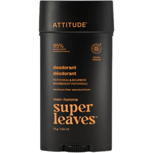 ATTITUDE Pánsky dezodorant Super leaves Pačuli & Bourbon 75 g ATTITUDE Pánsky dezodorant Super leaves Pačuli & Bourbon 75 g
