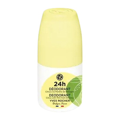 YVES ROCHER Dezodorant 24 h Citrus s mätou 50 ml YVES ROCHER Dezodorant 24 h Citrus s mätou 50 ml