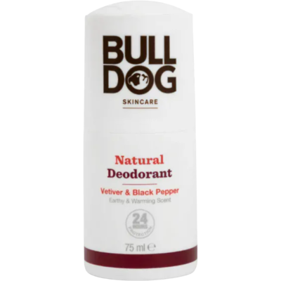BULLDOG Vetiver & Black Pepper Natural Deodorant 75 ml BULLDOG Vetiver & Black Pepper Natural Deodorant 75 ml