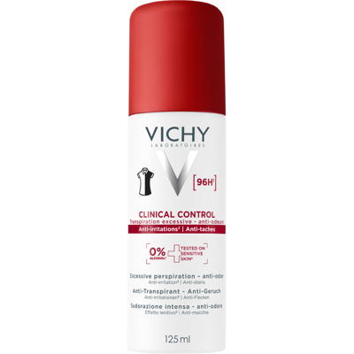 VICHY Clinical control 96H Dezodorant v spreji proti nadmernému poteniu a zápachu 125 ml VICHY Clinical control 96H Dezodorant v spreji proti nadmernému poteniu a zápachu 125 ml