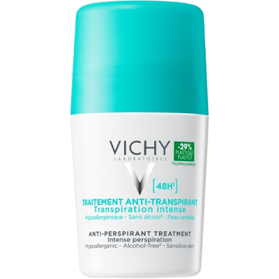 VICHY Antiperspirant 48h proti intenzívnemu poteniu 50 ml VICHY Antiperspirant 48h proti intenzívnemu poteniu 50 ml