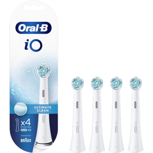 ORAL-B iO Series Ultimate Clean, kefkové hlavy, biele 4 ks ORAL-B iO Series Ultimate Clean, kefkové hlavy, biele 4 ks