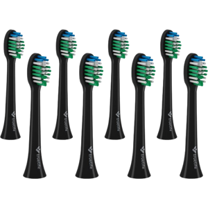TRUELIFE SonicBrush Compact Heads Black Standard Náhradná hlavica 8 ks TRUELIFE SonicBrush Compact Heads Black Standard Náhradná hlavica 8 ks