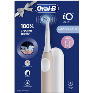 ORAL-B iO 2 Elektrická Zubná Kefka svetlo ružová + cestovné pouzdro ORAL-B iO 2 Elektrická Zubná Kefka svetlo ružová + cestovné pouzdro