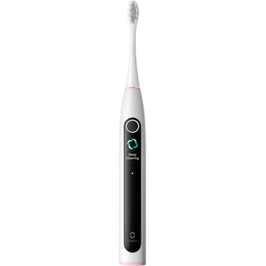 OCLEAN X Lite Set Grey pouzdro a sonický kartáček, šedo-růžový OCLEAN X Lite Set Grey pouzdro a sonický kartáček, šedo-růžový