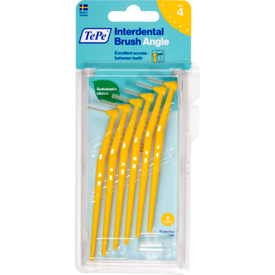 TEPE Angle Medzizubné kefky žlté 0.7 mm 6 ks TEPE Angle Medzizubné kefky žlté 0.7 mm 6 ks