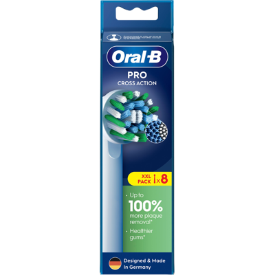 ORAL-B Pro Cross Action náhradné hlavice 8 ks ORAL-B Pro Cross Action náhradné hlavice 8 ks