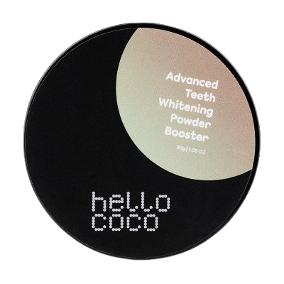 HELLO COCO Advanced teeth whitening powder booster 30 g HELLO COCO Advanced teeth whitening powder booster 30 g
