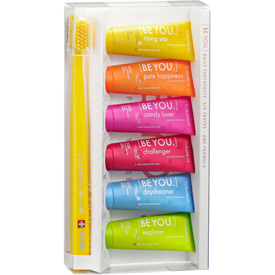 CURAPROX BE YOU 6-pack zubná pasta + zubná kefka CS 5460 6 x 10 ml CURAPROX BE YOU 6-pack zubná pasta + zubná kefka CS 5460 6 x 10 ml
